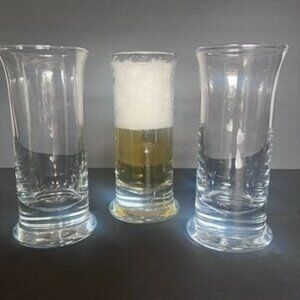 Classic Holmegaard No. 5 Beer Glasses by Per Lutken Denmark Set Of 3 1970